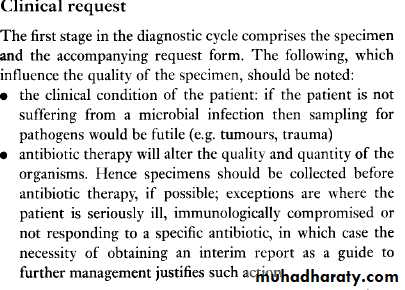Diagnostic microbiology and