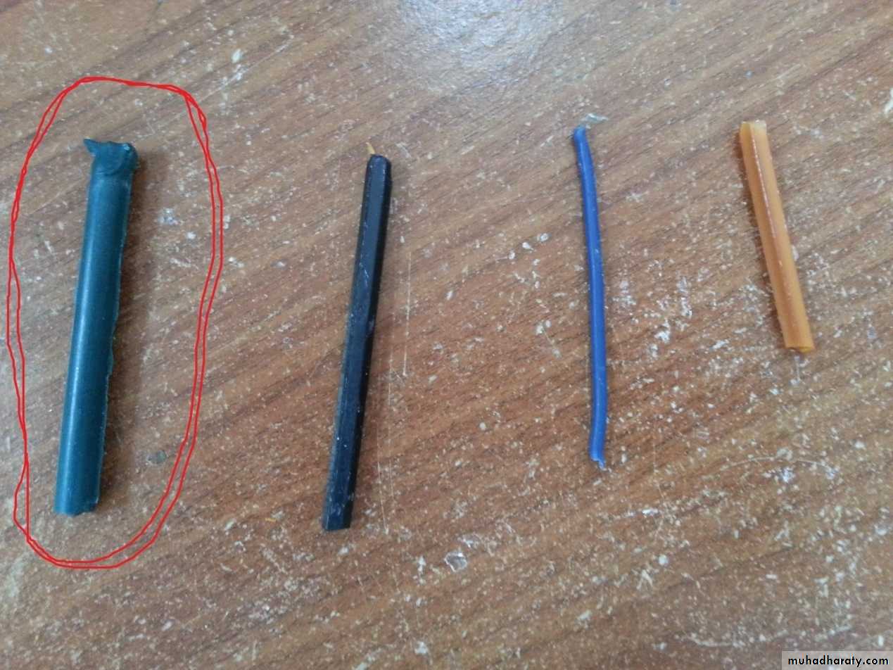 Classification of Waxes