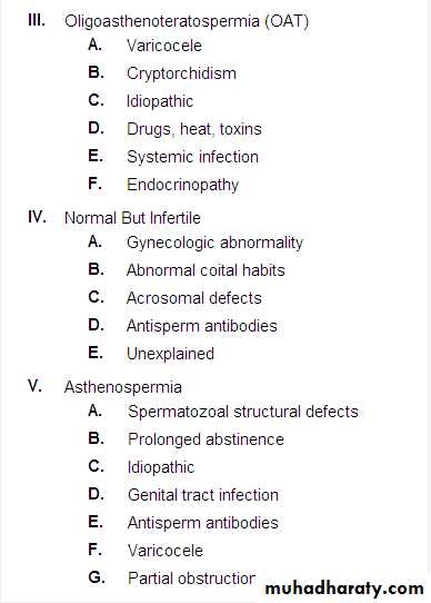 MALE INFERTILITY