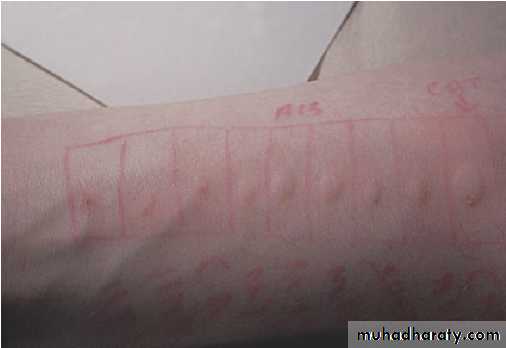 Diagnosis of skin disorders