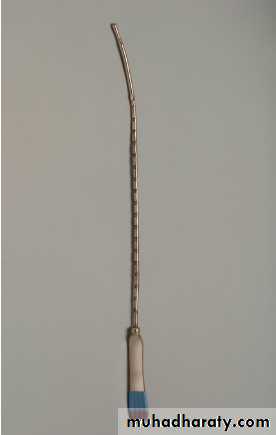 Instruments in curettage