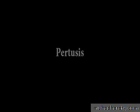 Pertusis and Varicella