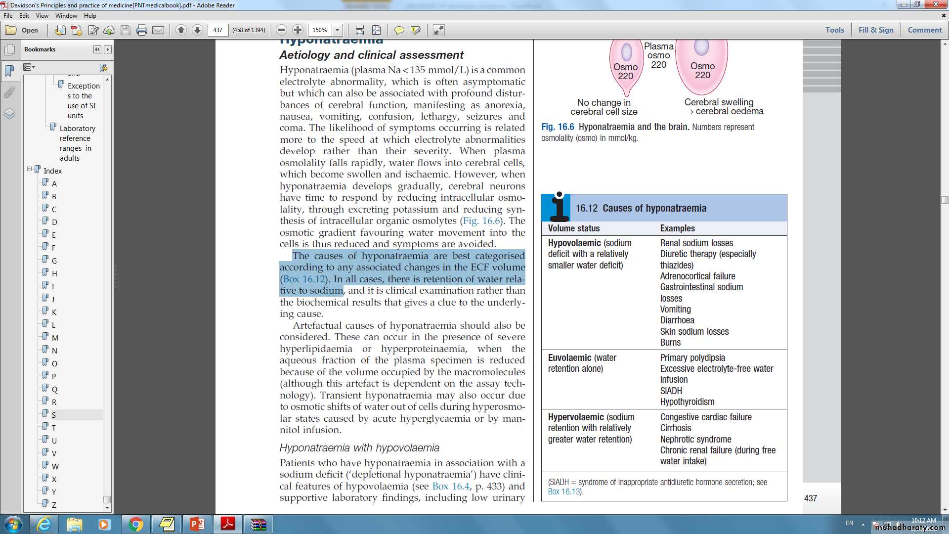 DISORDERS OF electrolytes imbalance