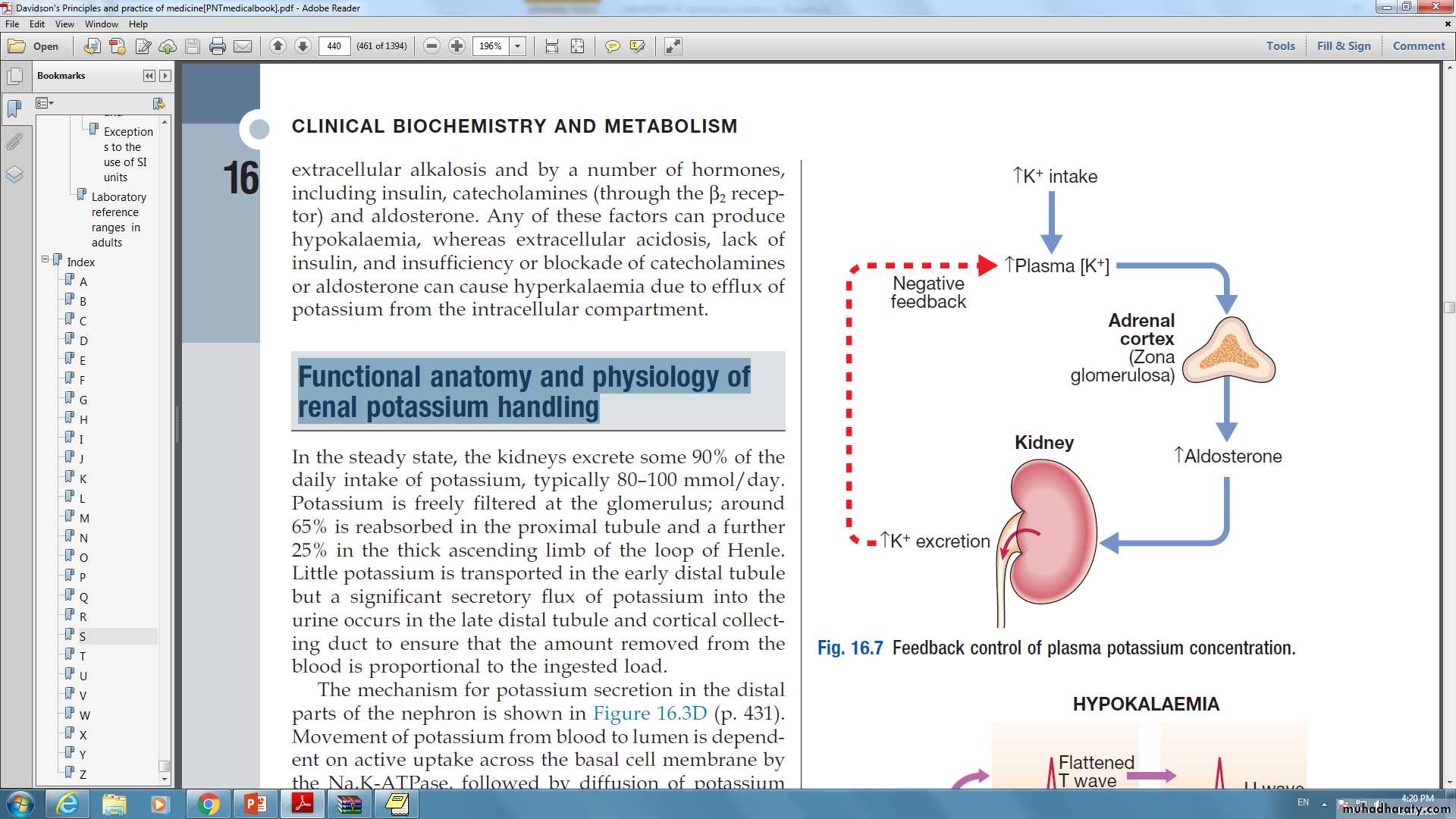 DISORDERS OF electrolytes imbalance