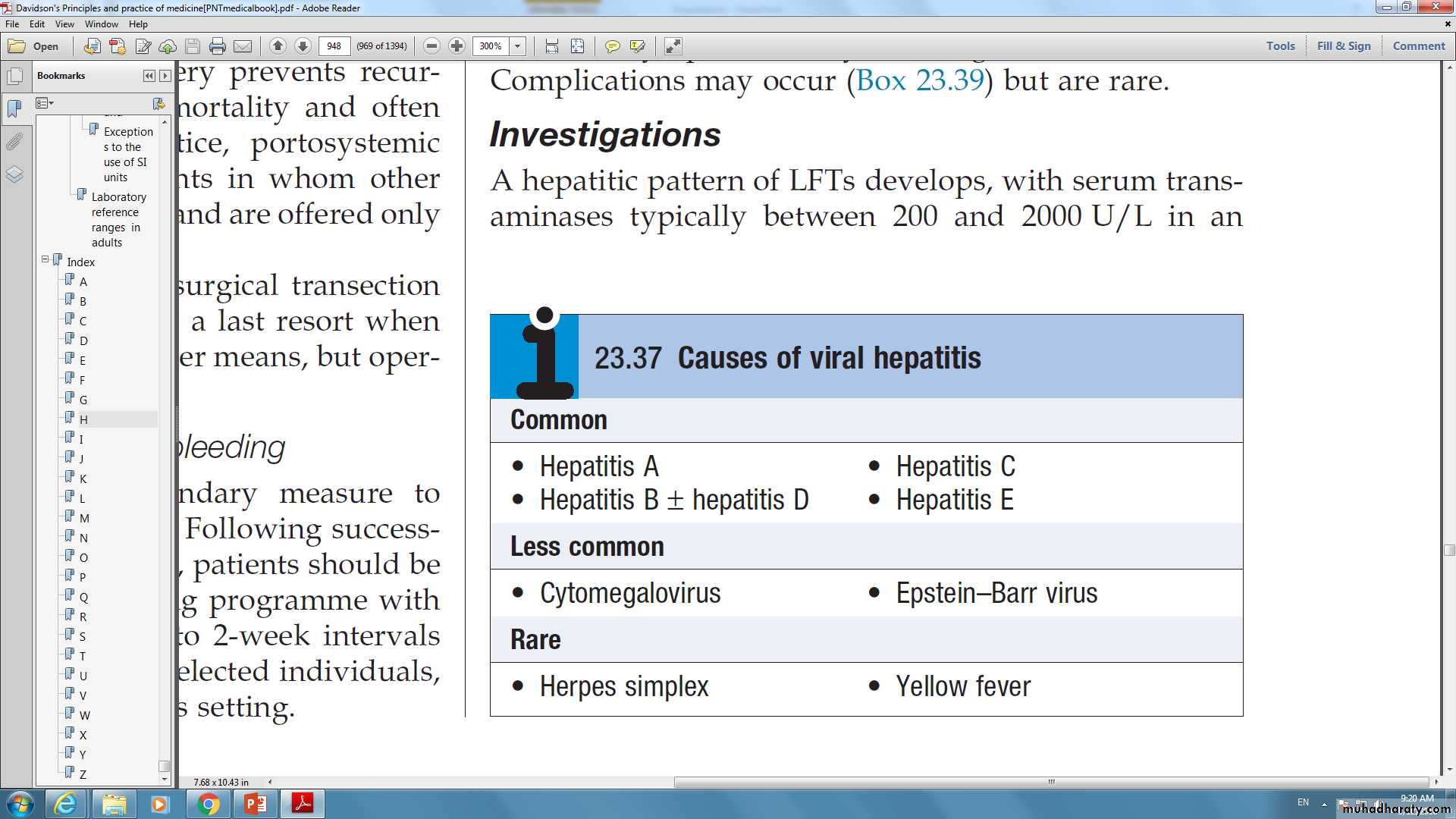 Viral Hepatitis