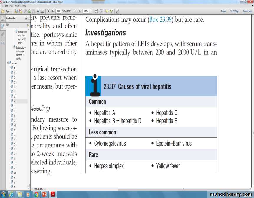 Viral Hepatitis