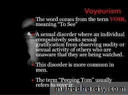 sexual disorders