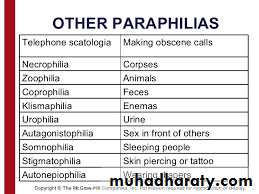 sexual disorders