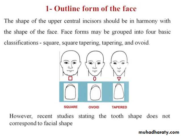 Teeth selection