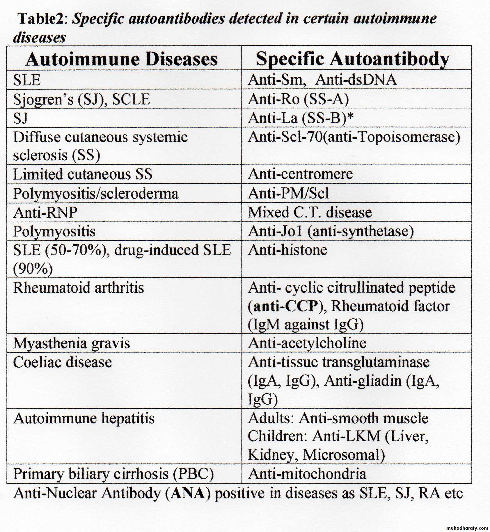 autoimmunity