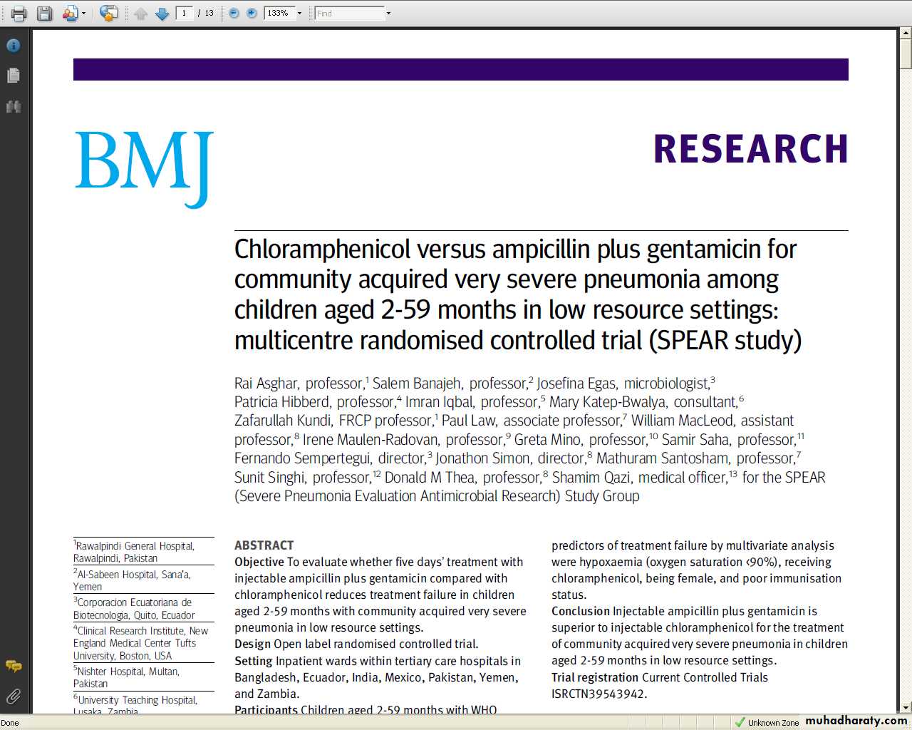 Different types of clinical evidence and study design