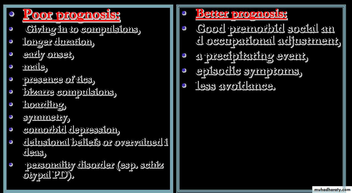 Obsessive compulsive disorder