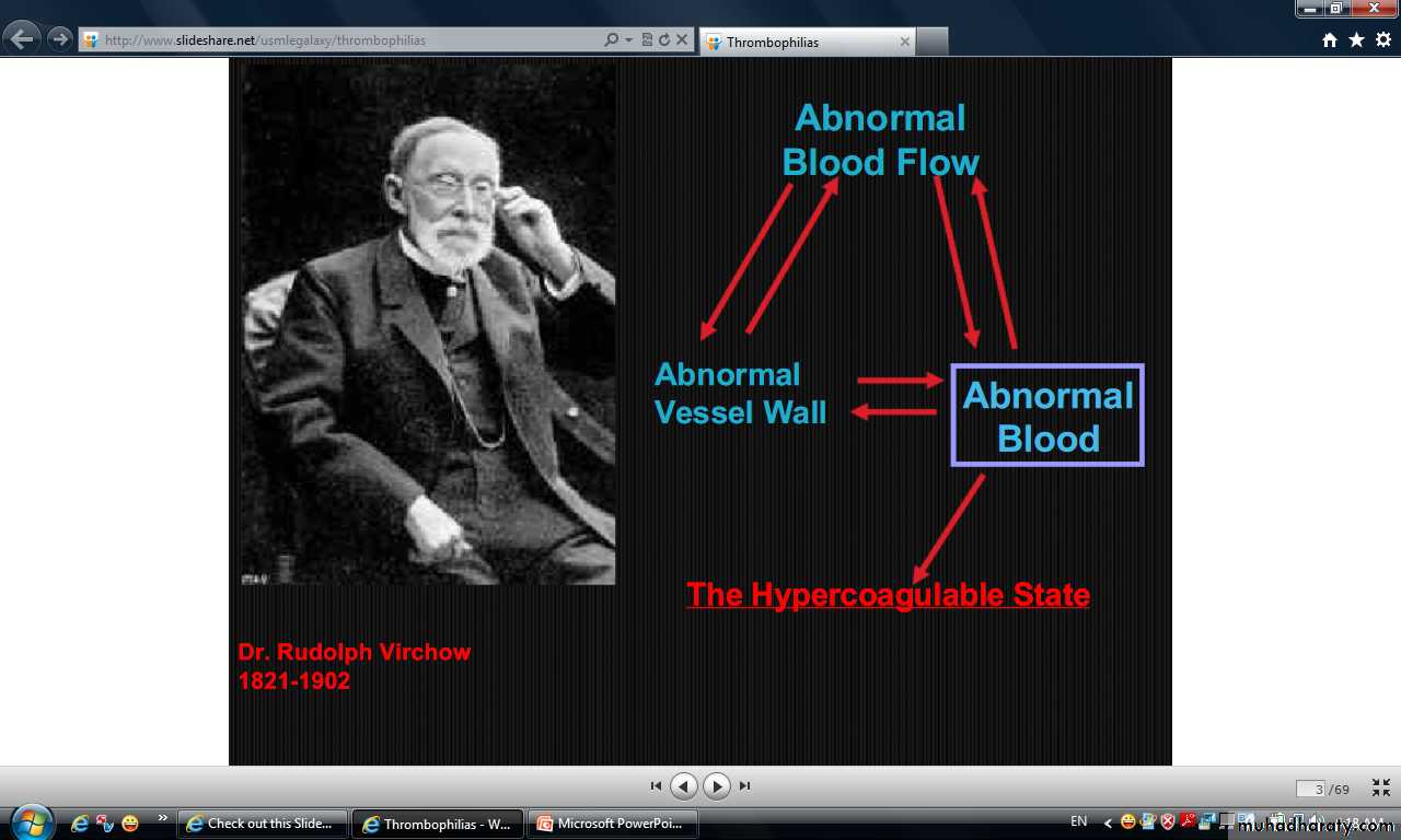 thrombophillia