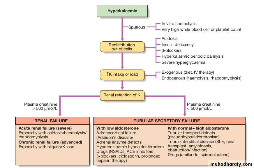 disorders of k balance