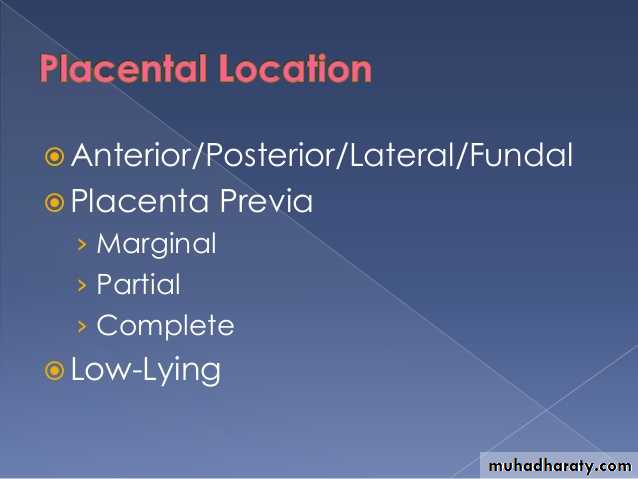 Ultrasound in Obestatric