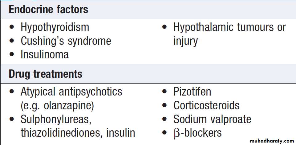 Environmental and nutritional factors in disease