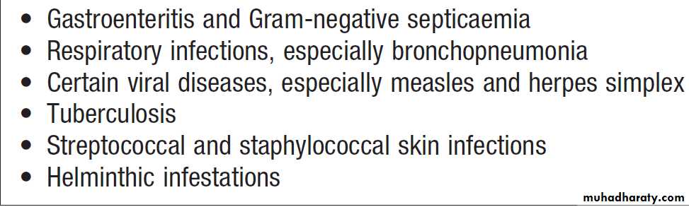 Environmental and nutritional factors in disease