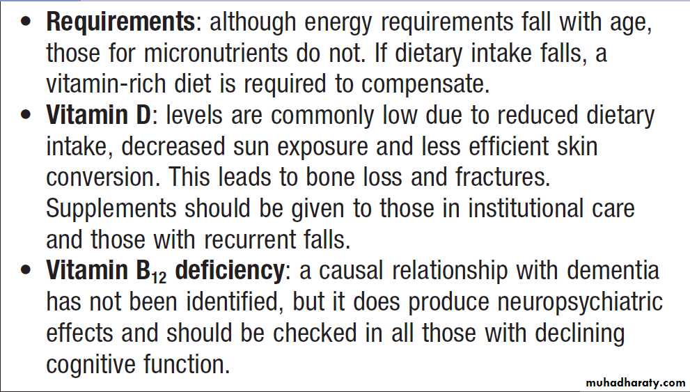 Environmental and nutritional factors in disease