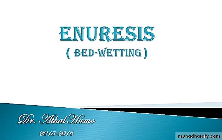 Enuresis