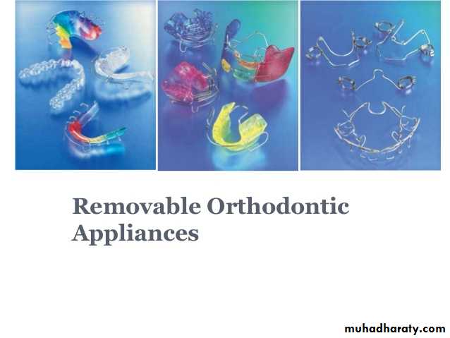 Removable Orthodontic Appliance