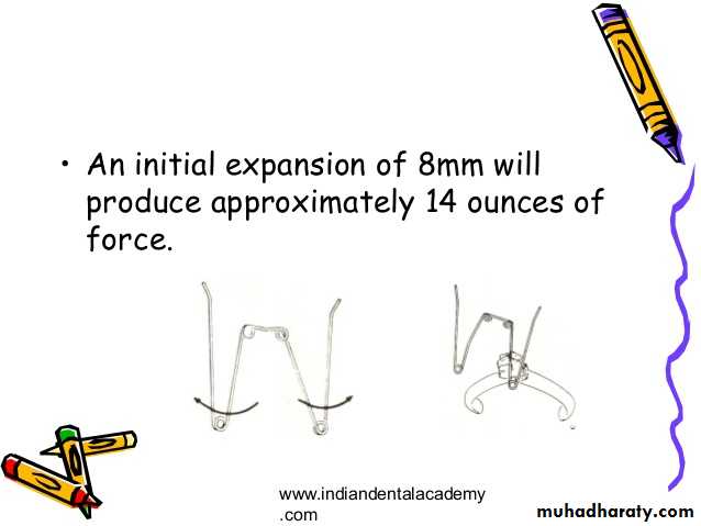 Expansion in orthodontics