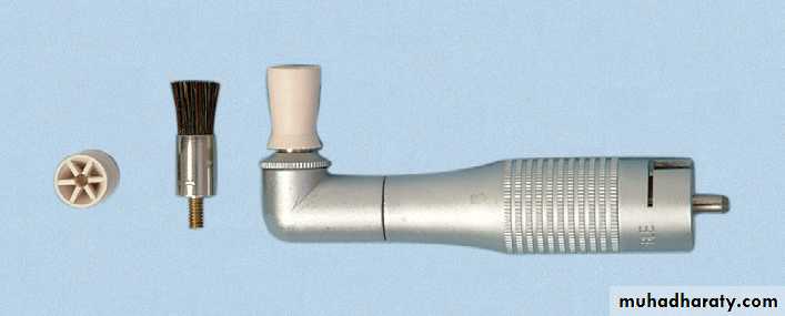 Cleaning and polishing instrument