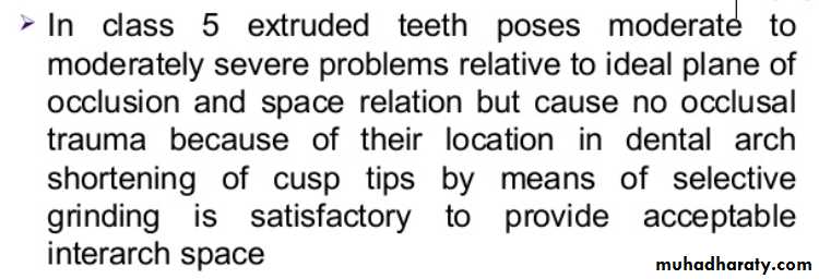 mouth preparation for removable partial denture