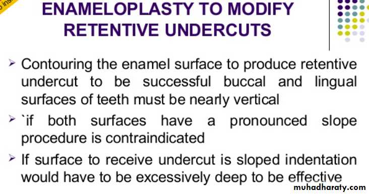 mouth preparation for removable partial denture