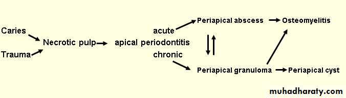 Inflametary lesions of the jaw