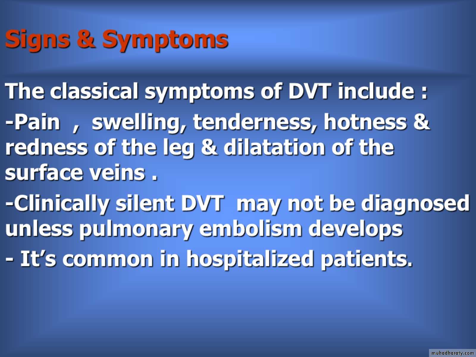 DVT