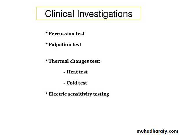 INVESTIGATIONS