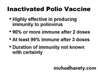 Poliomyelitis