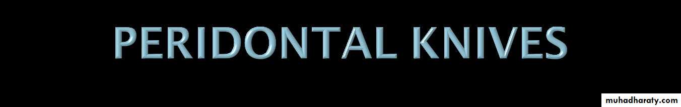 periodontal instruments
