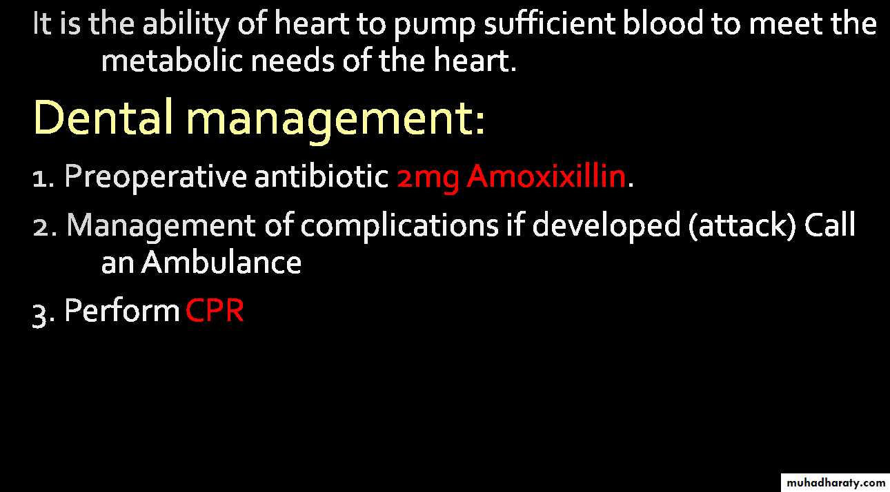 medically compromised patient