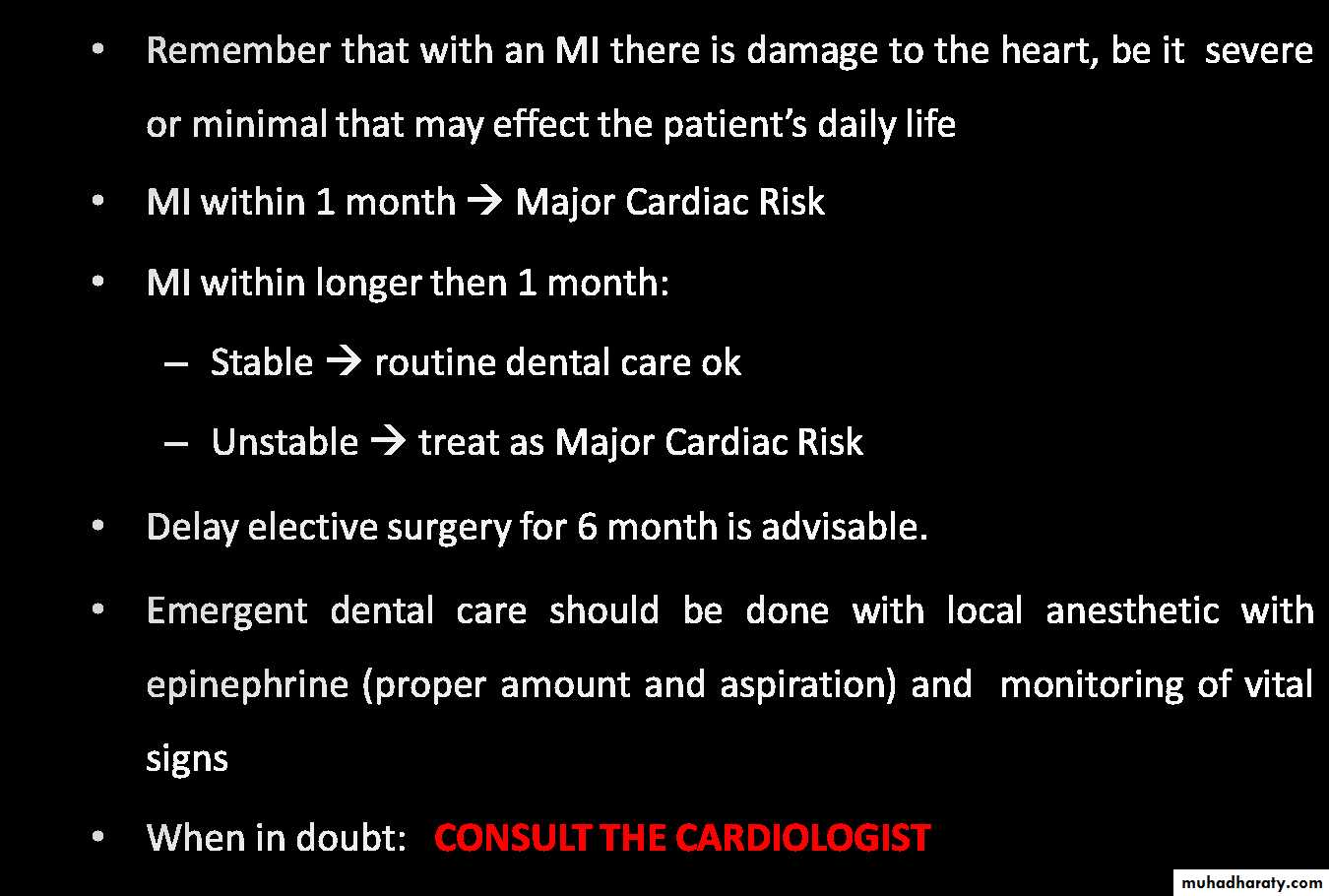 medically compromised patient
