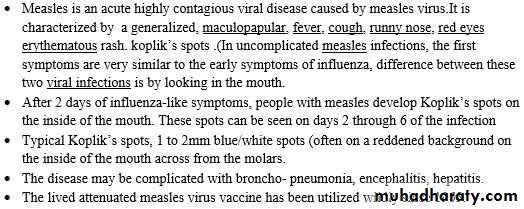 Measles & Rubella