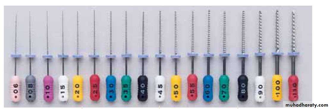 Endodontic instruments