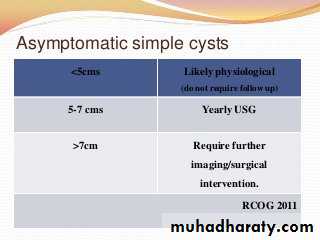 Benign Ovarian Tumour