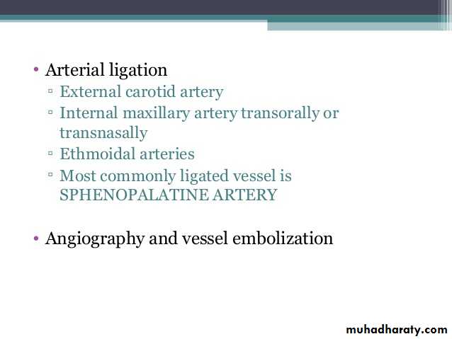 Epistaxis