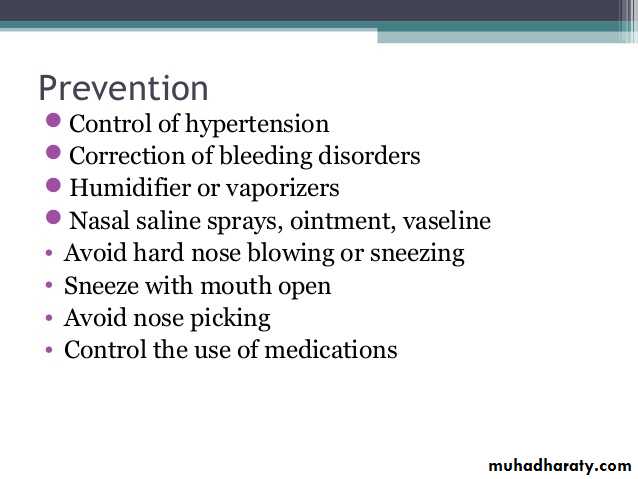 Epistaxis