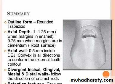 Class V Amalgam cavity _7