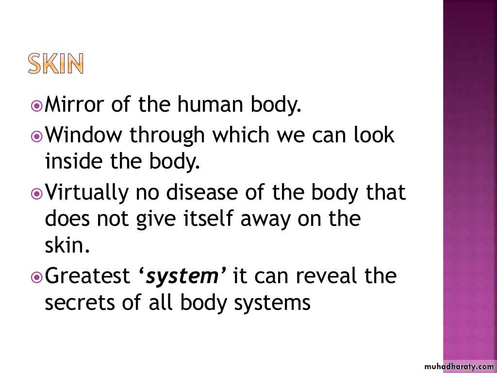 Manifestations of Systemic Diseases