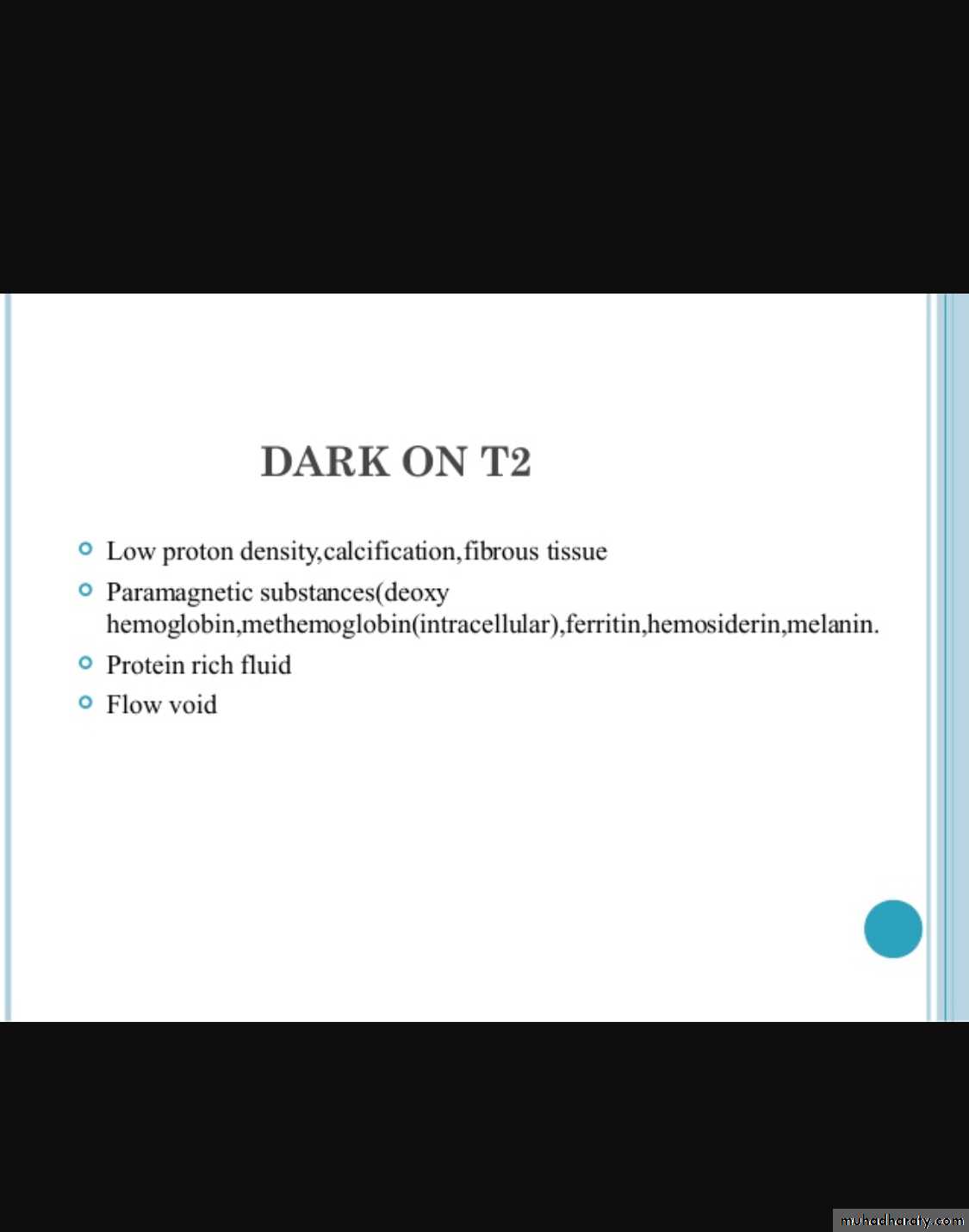 MRI physics
