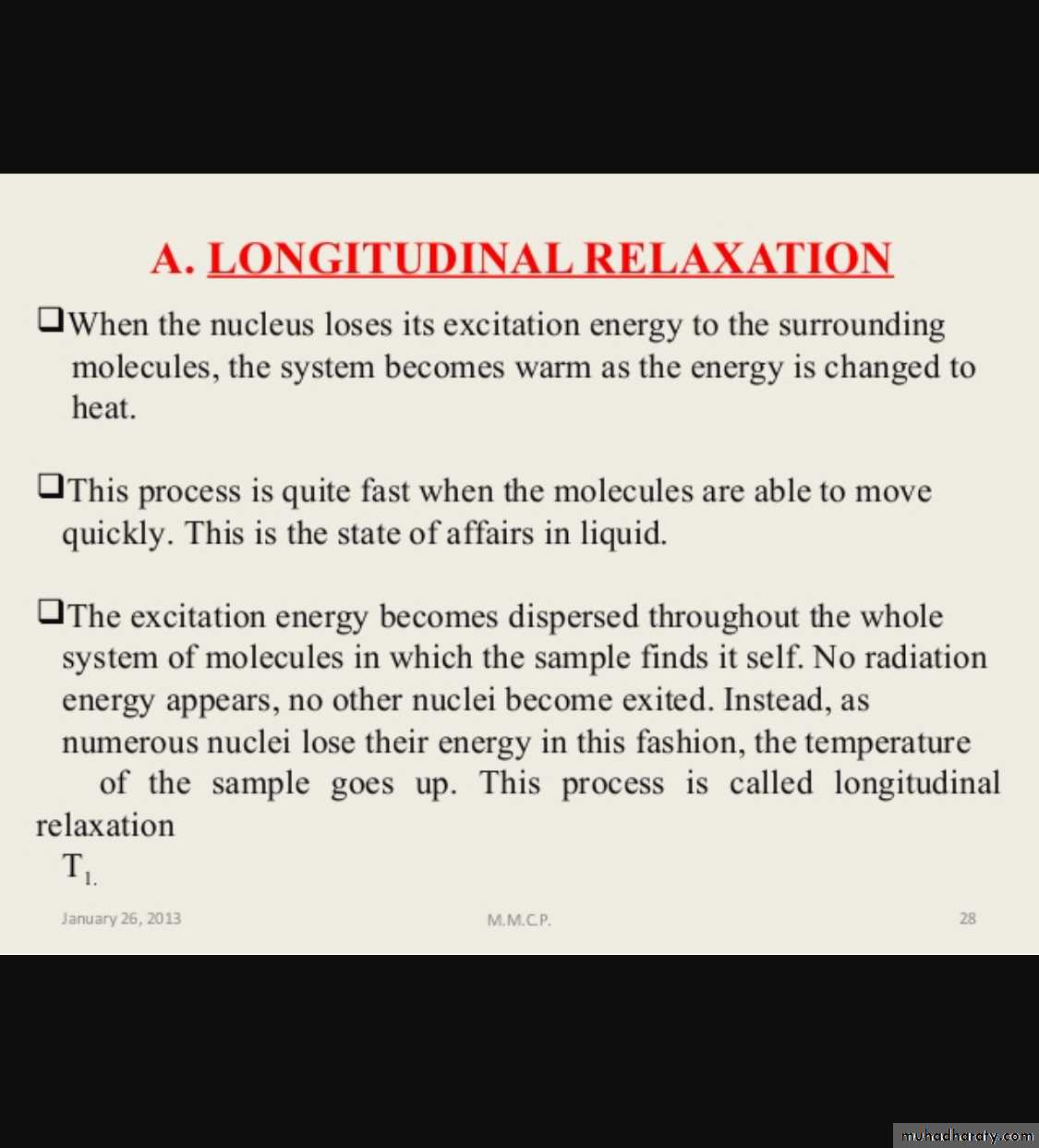 MRI physics