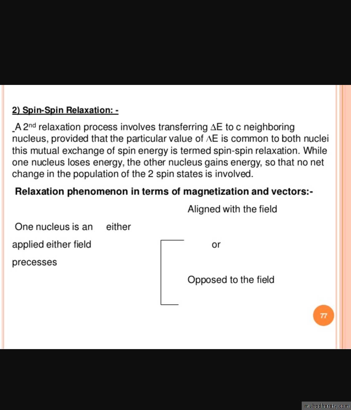 MRI physics