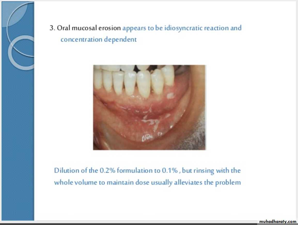medicaments for periodontal diseases