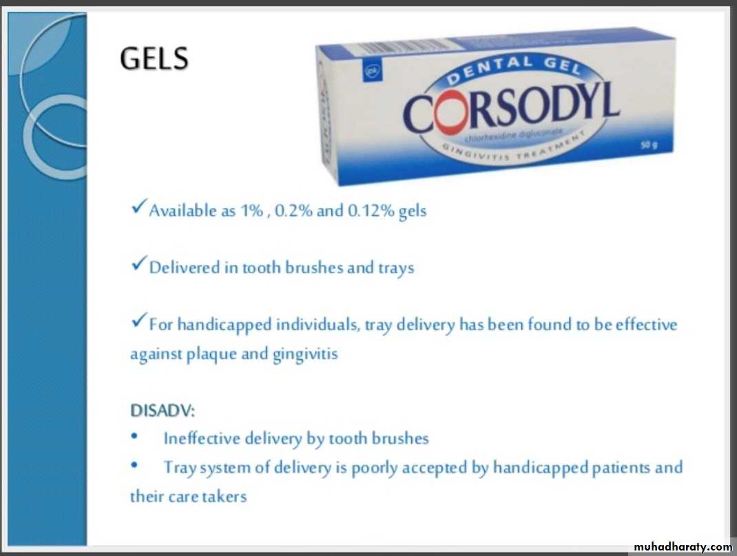 medicaments for periodontal diseases