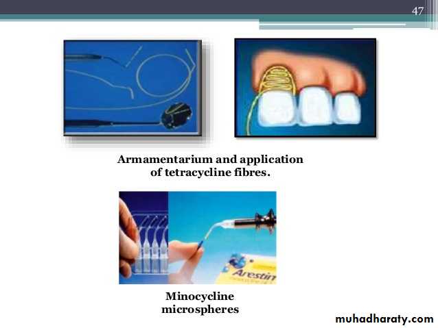 medicaments for periodontal diseases