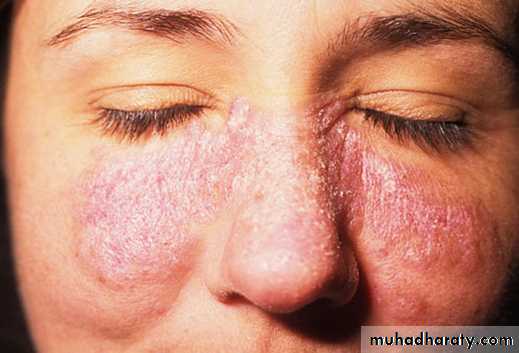 Red and white lesions