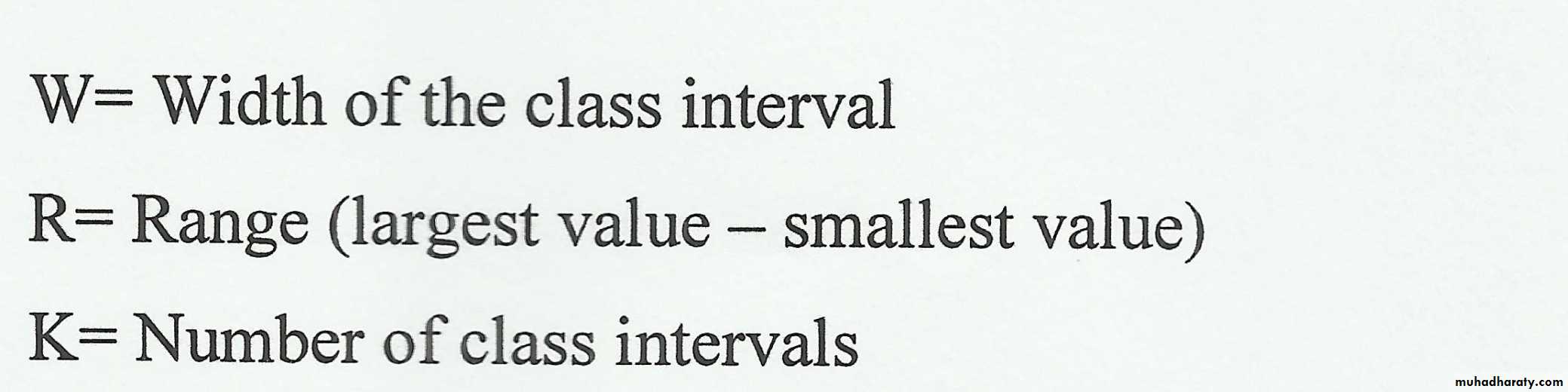 Statistics